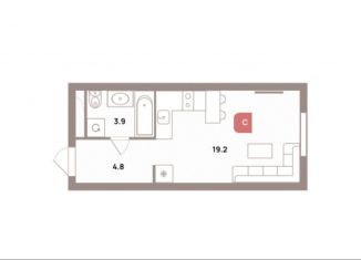 Продажа квартиры студии, 28 м2, Москва, Рязанский проспект, вл39, Рязанский район