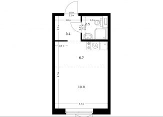 Продаю квартиру студию, 23.1 м2, посёлок Ильинское-Усово, ЖК Ильинские Луга