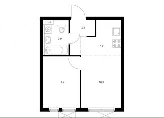 Продаю 2-комнатную квартиру, 32.4 м2, Котельники, жилой комплекс Томилинский Бульвар, 9-10-15