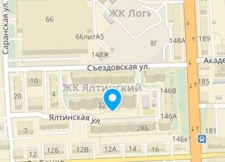 Сдам в аренду помещение свободного назначения, 95 м2, Самара, Ялтинская улица, 32, метро Гагаринская