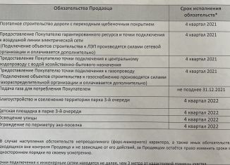 Участок на продажу, 8 сот., Экопосёлок-парк Сибирские просторы, Яблоневая улица, 1