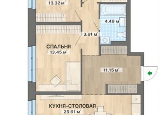 Продается 4-ком. квартира, 105.4 м2, Екатеринбург, метро Чкаловская