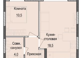 Продажа 1-комнатной квартиры, 37 м2, Татарстан