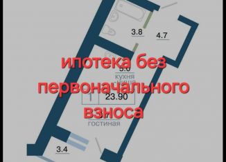 Продается квартира студия, 23.9 м2, Красноярский край