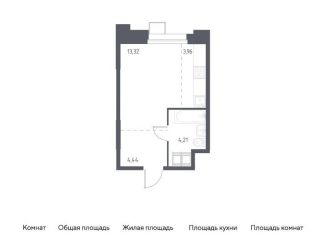 Продам квартиру студию, 25.9 м2, поселение Мосрентген, многофункциональный комплекс Тропарево Парк, к2.3