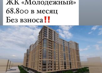 Продается 1-ком. квартира, 41.7 м2, Грозный, улица У.А. Садаева, 3, 1-й микрорайон