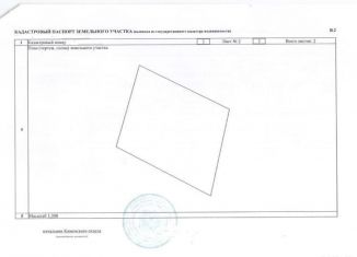 Участок на продажу, 6 сот., садоводческое некоммерческое товарищество Черемушки, Садовая улица, 165