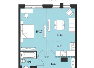 Продажа 2-ком. квартиры, 45.5 м2, Хабаровск