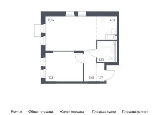 Продаю однокомнатную квартиру, 40.4 м2, Московская область, жилой комплекс Горки Парк, к4.2