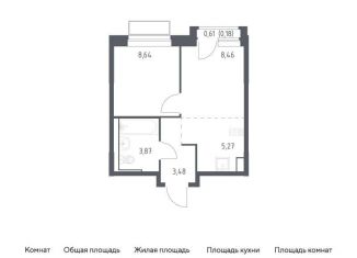 Продажа однокомнатной квартиры, 29.9 м2, Мытищи