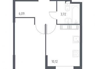 Продажа 1-комнатной квартиры, 33 м2, Санкт-Петербург, Гудиловская улица, 9, муниципальный округ Рыбацкое