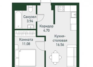 Продаю двухкомнатную квартиру, 36.4 м2, Челябинская область