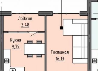 Продам двухкомнатную квартиру, 43 м2, Грозный, Гаражная улица, 10А, Путинский район