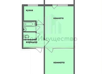Продается 2-комнатная квартира, 45.3 м2, Челябинская область, улица Захаренко, 2