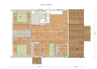 Продается дом, 90 м2, деревня Стрельниково, Луговая улица, 55