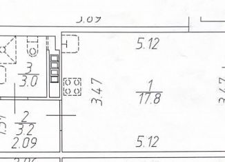 Квартира на продажу студия, 24 м2, Санкт-Петербург, проспект Ветеранов, 204, муниципальный округ Сосновая Поляна