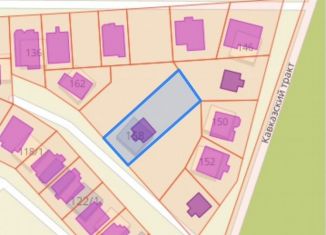 Продам участок, 8.1 сот., Ставрополь, микрорайон № 11, улица Кавказский Тракт, 158