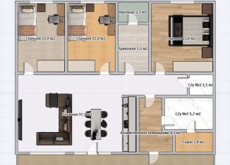 Продам дом, 123 м2, Карелия, Нововилговское шоссе, 16