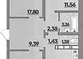 Продается 3-ком. квартира, 82.5 м2, Ростов-на-Дону, улица Тимофеева, 20, ЖК Платовский