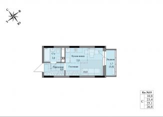 Продам квартиру студию, 25.1 м2, Удмуртия