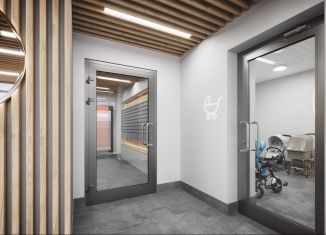 1-комнатная квартира на продажу, 39.6 м2, поселок городского типа Стройкерамика, улица Олега Пешкова