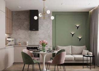 Продажа 1-комнатной квартиры, 46 м2, деревня Кисловка, улица Марины Цветаевой, 17