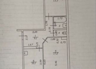 Продажа 2-ком. квартиры, 54.1 м2, Татарстан, улица Раскольникова, 32
