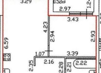 Продается 1-ком. квартира, 38.3 м2, Санкт-Петербург, Белоостровская улица, 7, метро Лесная
