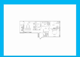 Продам 2-комнатную квартиру, 79.9 м2, Санкт-Петербург, Приморский район, Плесецкая улица, 24