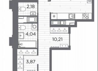 Продам 2-комнатную квартиру, 74.8 м2, Санкт-Петербург, метро Горный институт