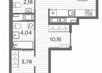 Продаю 2-ком. квартиру, 74.8 м2, Санкт-Петербург, метро Горный институт