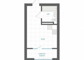 Продам квартиру студию, 22.4 м2, Челябинская область