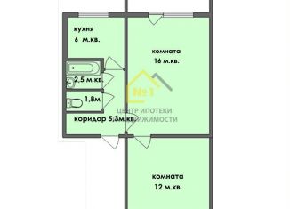 Сдается двухкомнатная квартира, 43.7 м2, Челябинск, улица Барбюса, 78