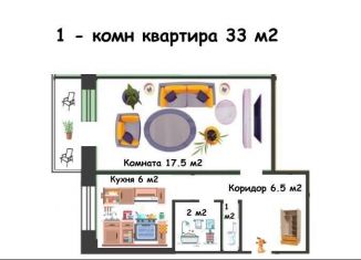 Продажа 1-ком. квартиры, 33 м2, Нижний Новгород, проспект Кораблестроителей, 40, Сормовский район