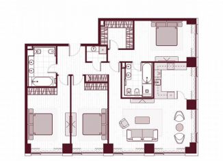 Продажа 4-ком. квартиры, 132 м2, Москва, Хорошевский район, Ленинградский проспект, 37/1
