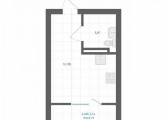 Продаю квартиру студию, 22.4 м2, Челябинская область