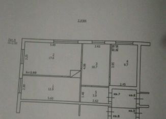 Продается 3-ком. квартира, 55 м2, поселок Октябрьский, Леспромхозная улица, 21