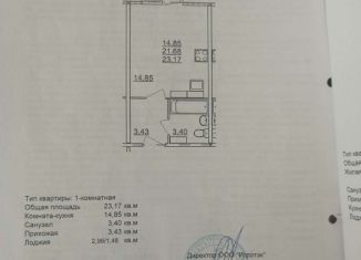 Продажа квартиры студии, 24 м2, Владимир, Северная улица, 2Ак1, ЖК Молодёжный