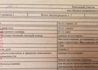 Продажа земельного участка, 22 сот., деревня Шушково, Центральная улица