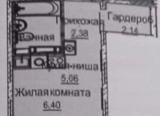 Продажа квартиры студии, 21.4 м2, Нижегородская область