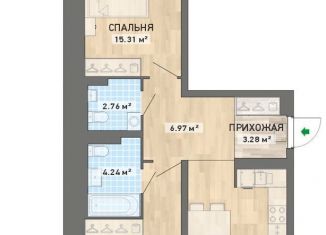 Продаю 2-комнатную квартиру, 71.8 м2, Екатеринбург, ЖК Просторы
