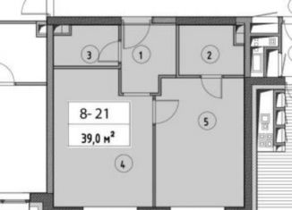 Продажа 1-ком. квартиры, 39 м2, Москва, ЖК Павелецкая Сити, Дубининская улица, 59к8