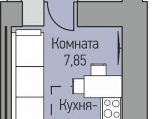 Квартира на продажу студия, 19.7 м2, Кировская область, Ботаническая улица, 1