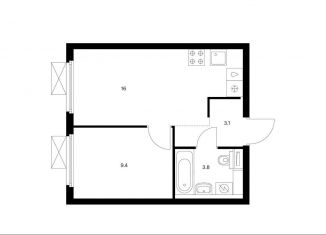 Продам 1-комнатную квартиру, 32.3 м2, Мытищи