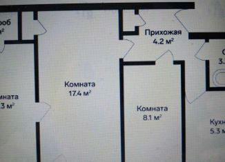 Сдаю трехкомнатную квартиру, 55 м2, Москва, 15-я Парковая улица, 42к4, 15-я Парковая улица