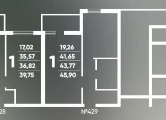 Продаю 1-ком. квартиру, 43.8 м2, Самара, метро Алабинская