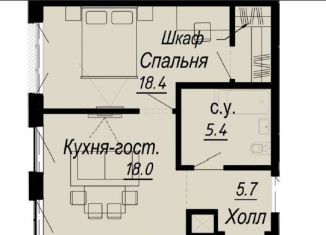 Продажа 1-комнатной квартиры, 47.5 м2, Санкт-Петербург, муниципальный округ Аптекарский Остров