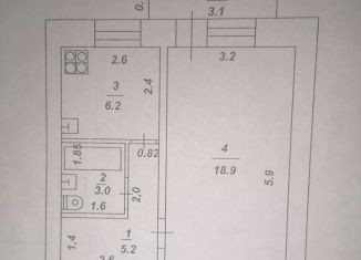 Продам 1-комнатную квартиру, 33.3 м2, Давлеканово, улица Аксакова, 6