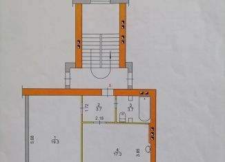 Продаю 1-ком. квартиру, 45 м2, Егорьевск, улица Энгельса, 3