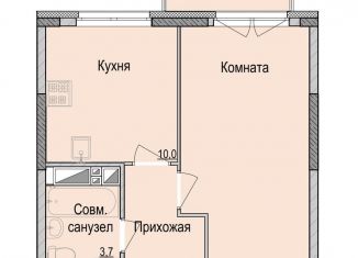 Продаю 1-комнатную квартиру, 35 м2, Ижевск, жилой район Ракетный